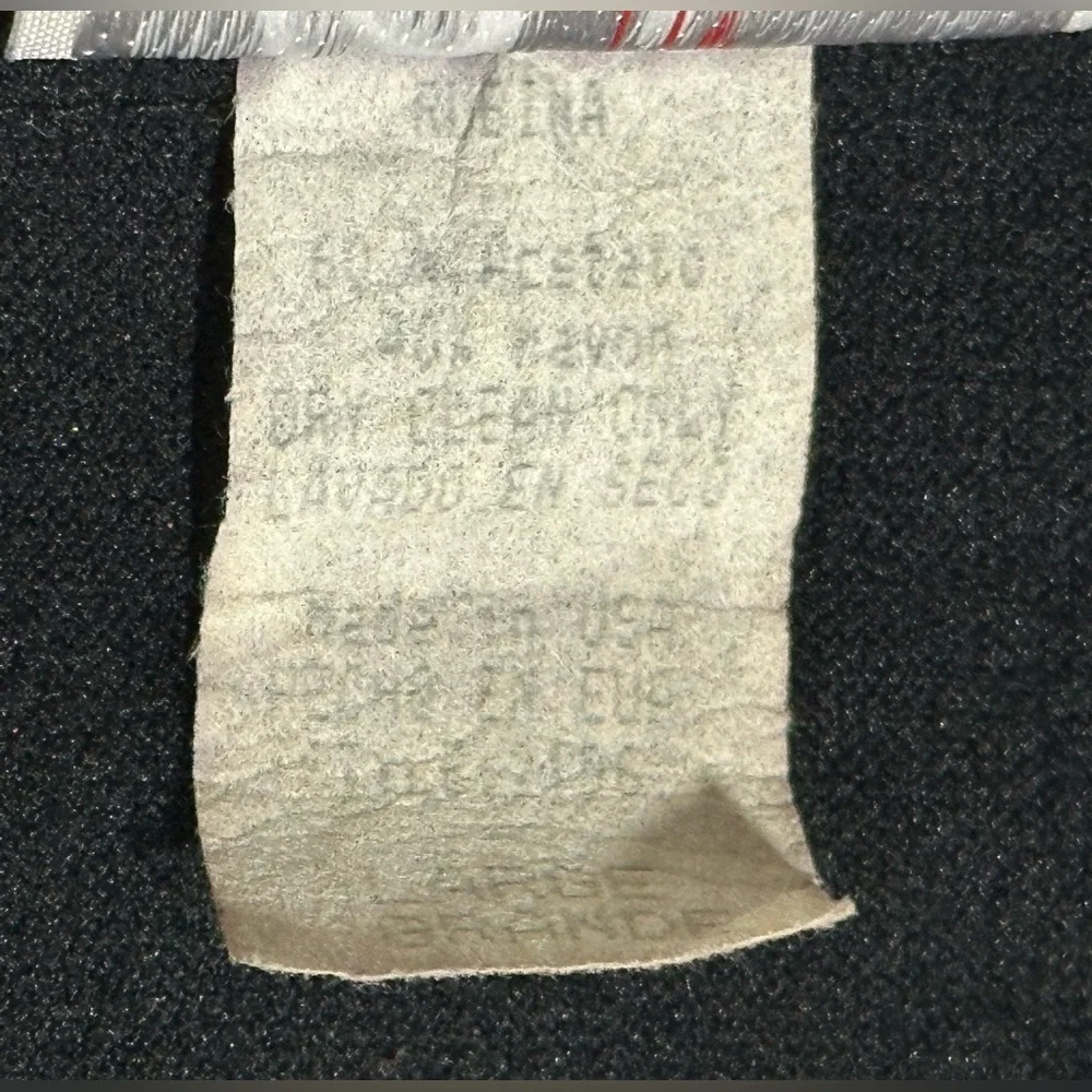 Vintage Rubina Black Cropped Belted Jacket. - Picture 6 of 11